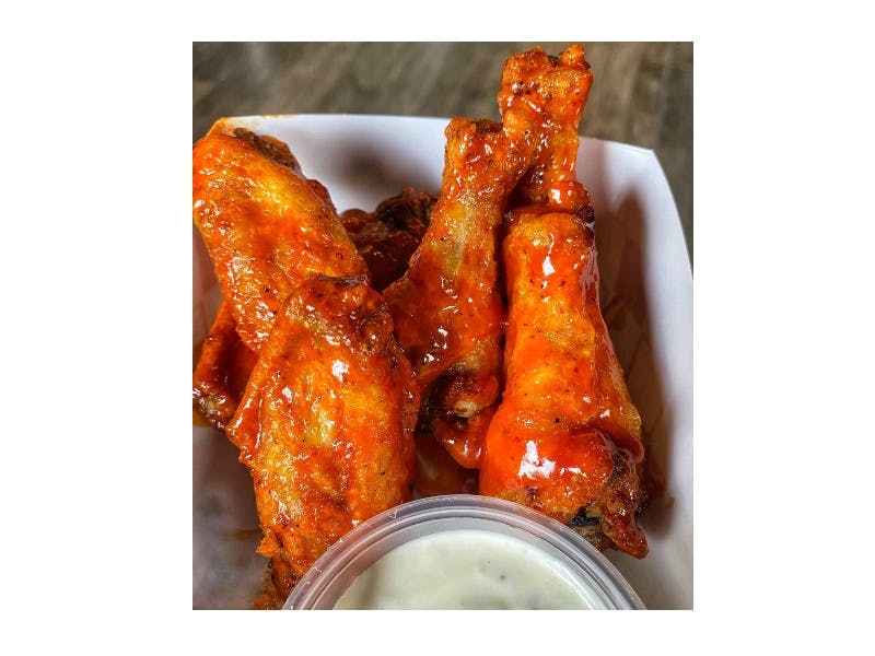 Order Famous Twisted Wings - 6 Pieces food online from Twisted Pizza store, Las Vegas on bringmethat.com