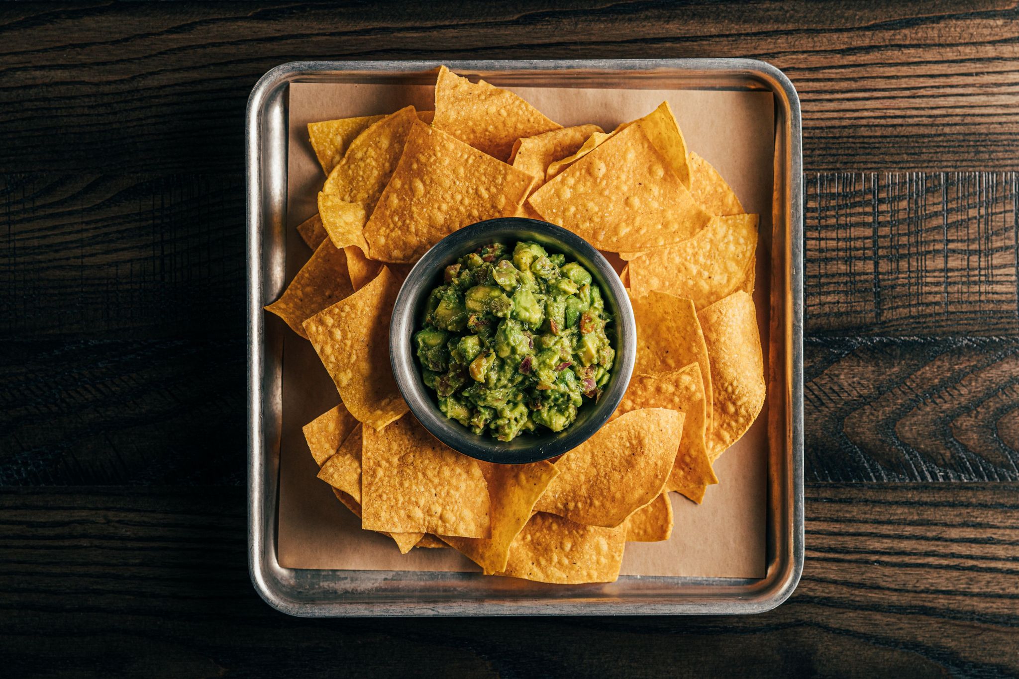Order Tortilla Chips with House-made Guacamole food online from Duckworth's Grill & Taphouse Uptown store, Charlotte on bringmethat.com