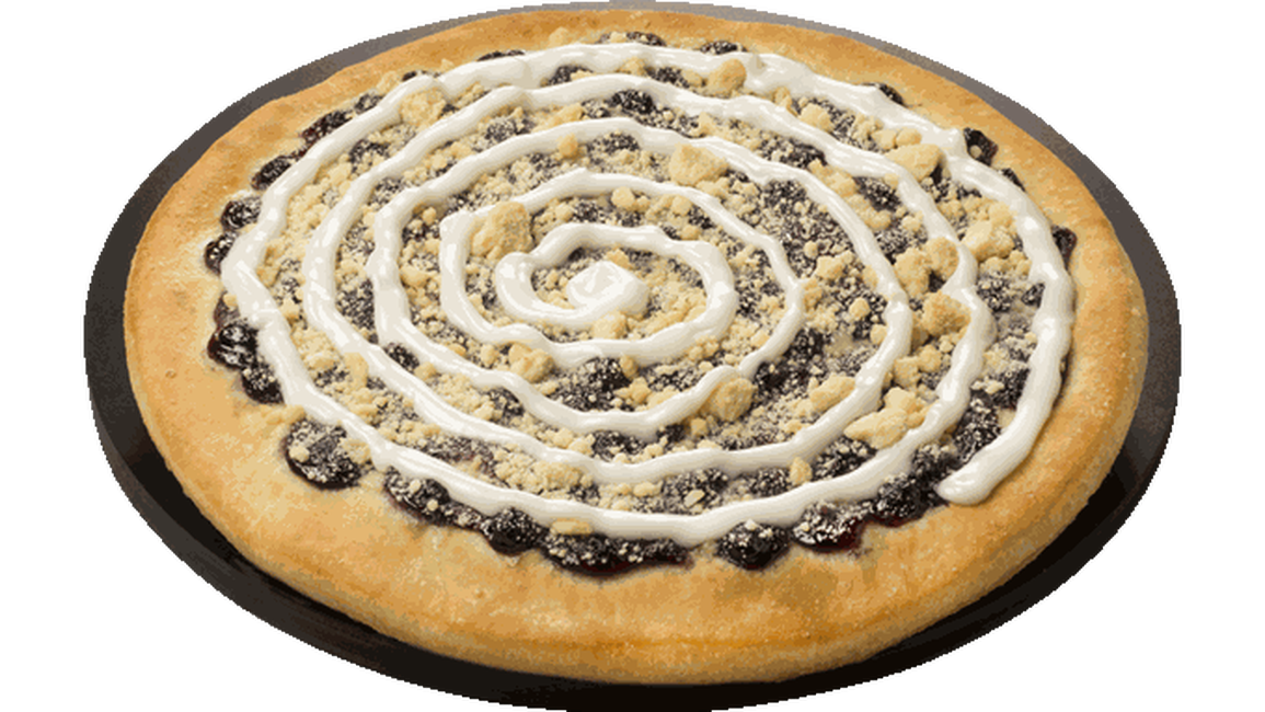 Order Small Blueberry Dessert Pizza food online from Pizza Ranch store, Lincoln on bringmethat.com