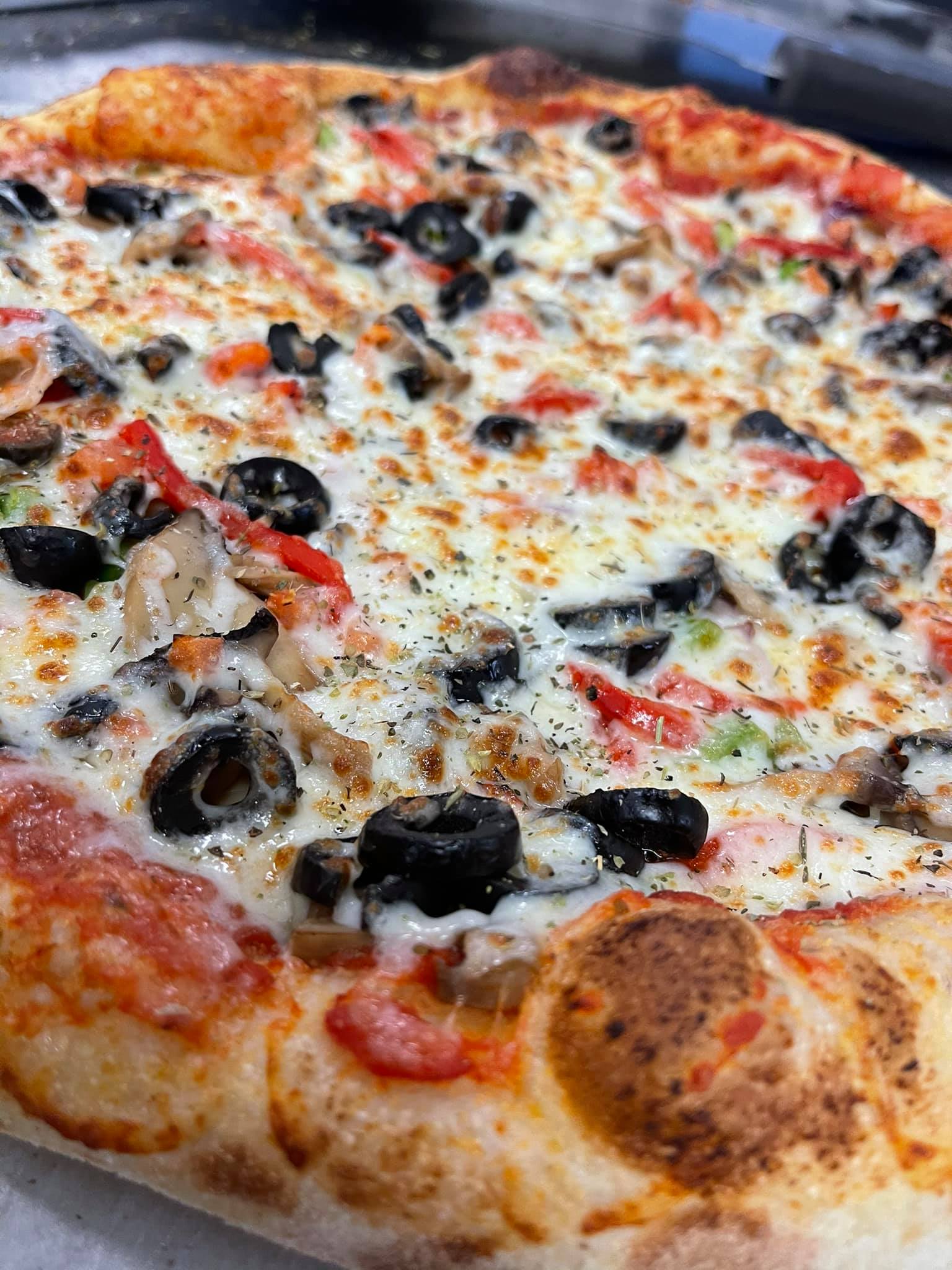 Order Veggie Master Pizza Pie food online from Electric Pizzeria store, Wichita on bringmethat.com