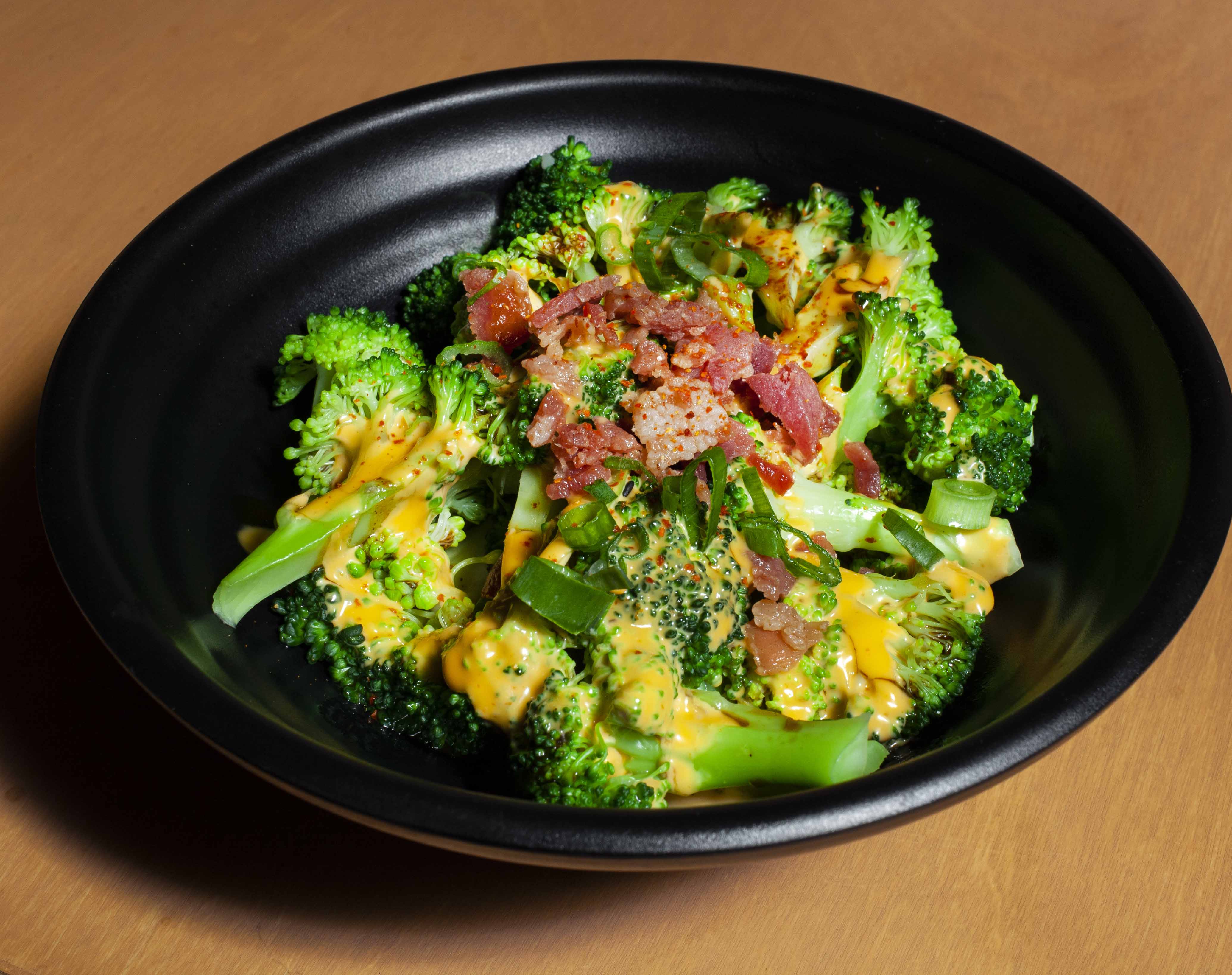 Order Sriracha Broccoli with Bacon Bits food online from Strings Ramen store, Chicago on bringmethat.com