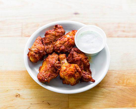 Order Buffalo Wings 6pc food online from Pepperoni's Pizza store, Missouri City on bringmethat.com
