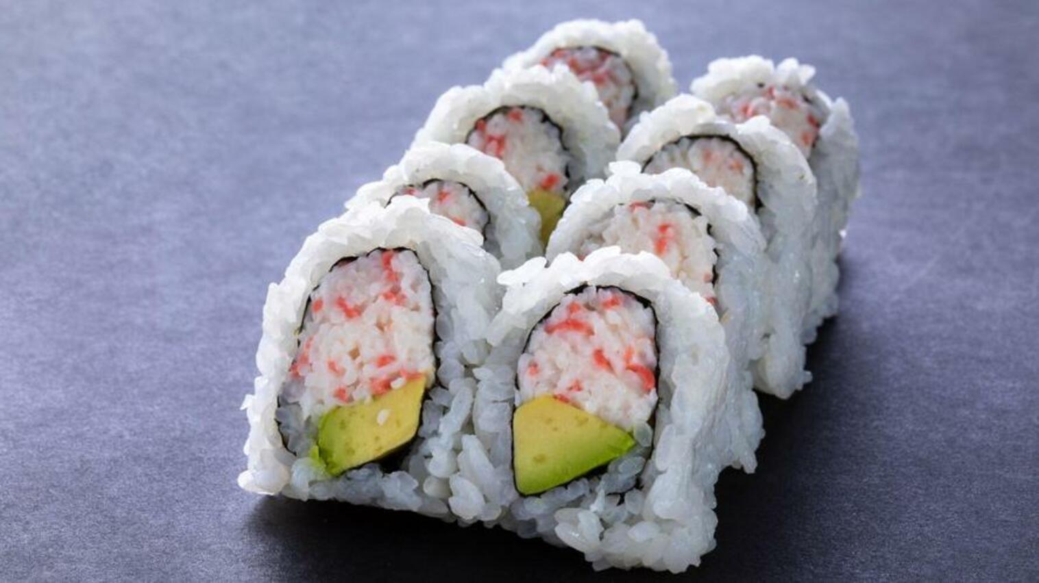 Order (e038) California Roll food online from Sushi Stop store, Los Angeles on bringmethat.com