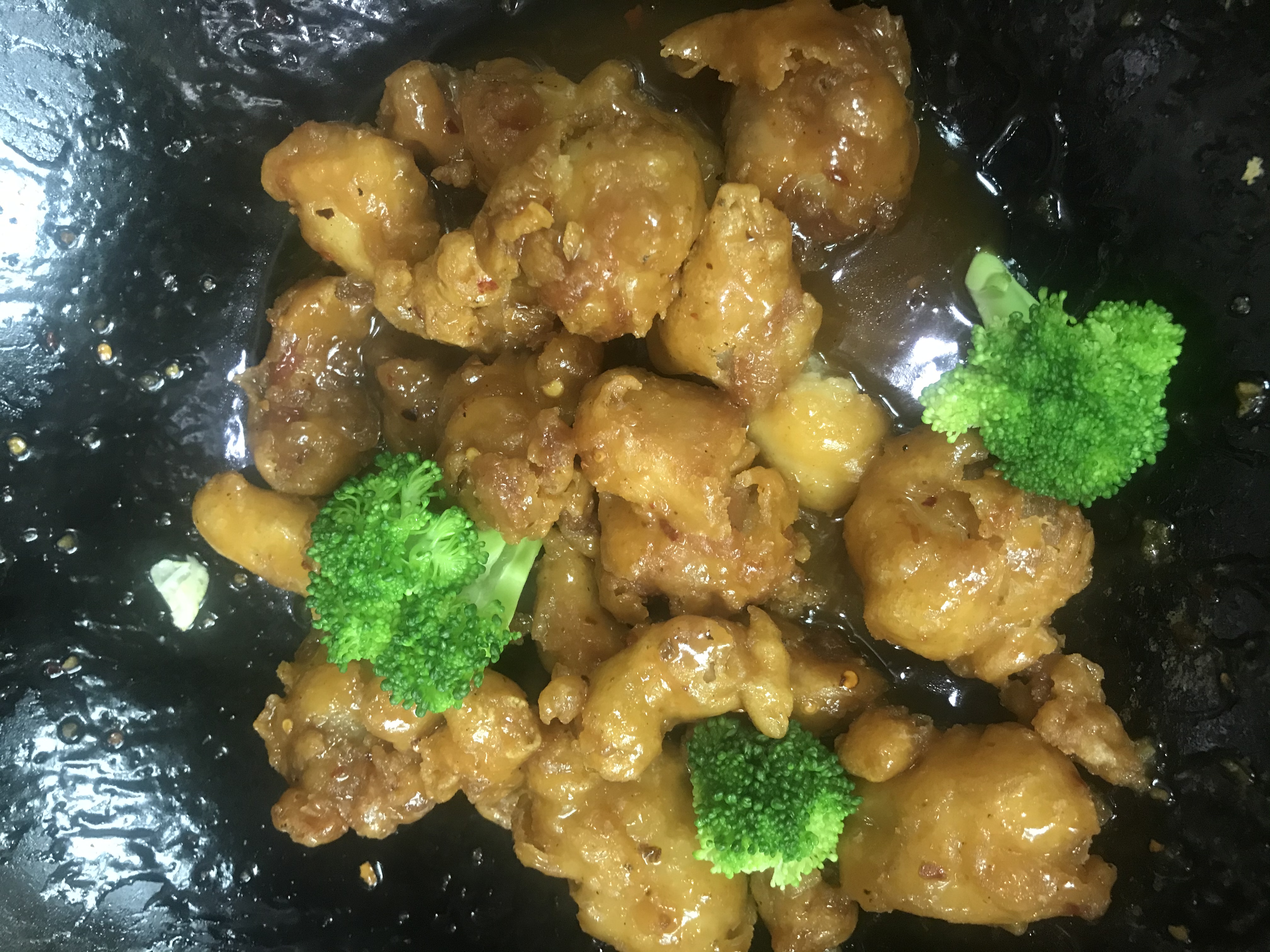 Order R5. Orange Chicken food online from Pho Beef Noodle & Grill store, Lewisville on bringmethat.com