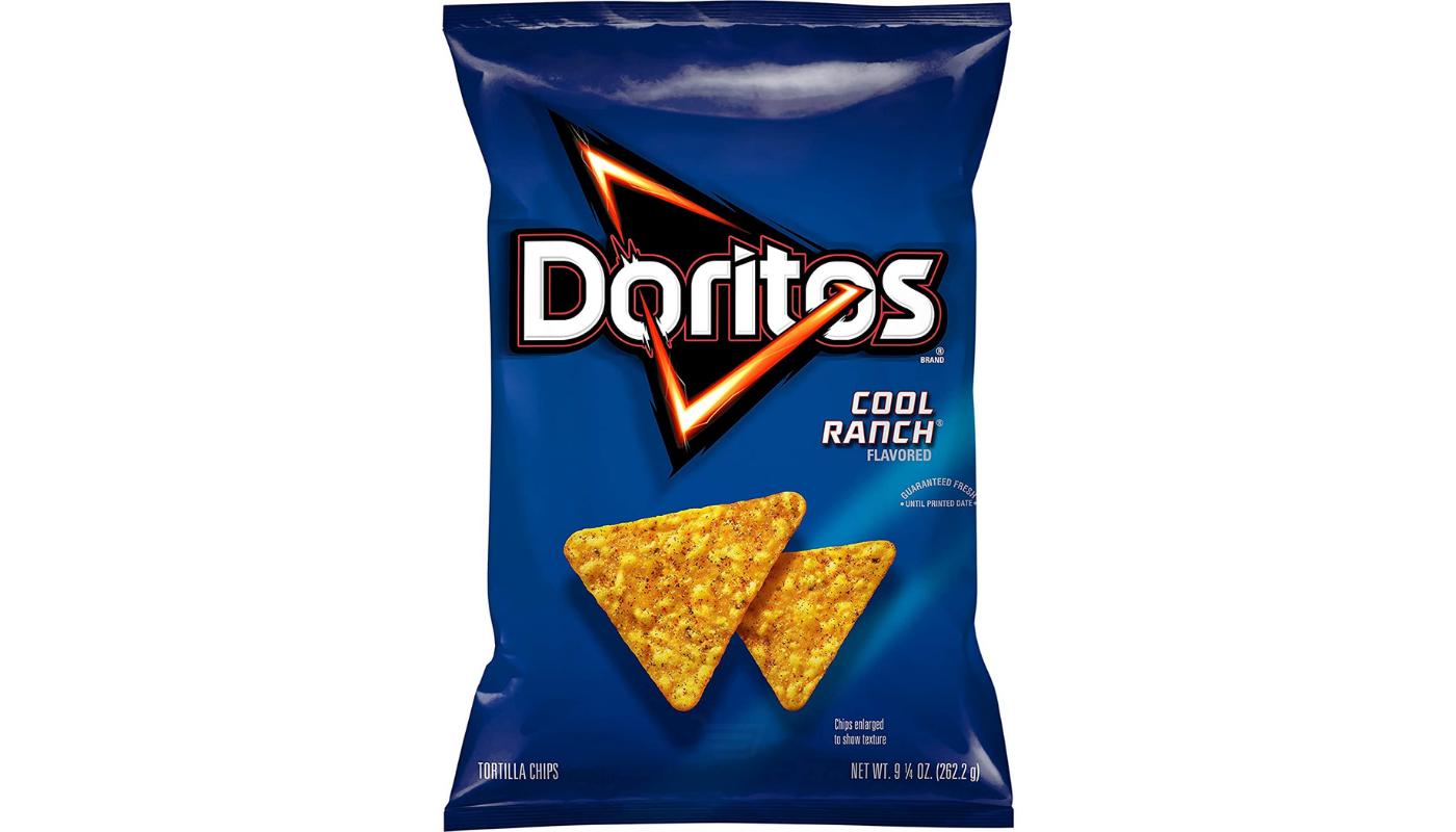 Order Doritos Cool Ranch Flavored Tortilla Chips 9.25oz Bag food online from Oceanview Liquor store, Hermosa Beach on bringmethat.com