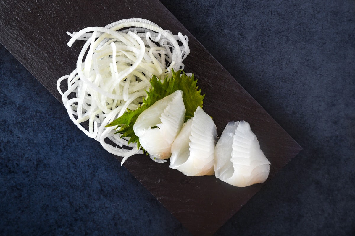 Order *HIRAME SASHIMI food online from Blue Sushi Sake Grill store, Fort Worth on bringmethat.com