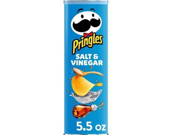Order Pringles Salt & Vinegar 5.5oz food online from Moby Liquor store, Los Angeles on bringmethat.com