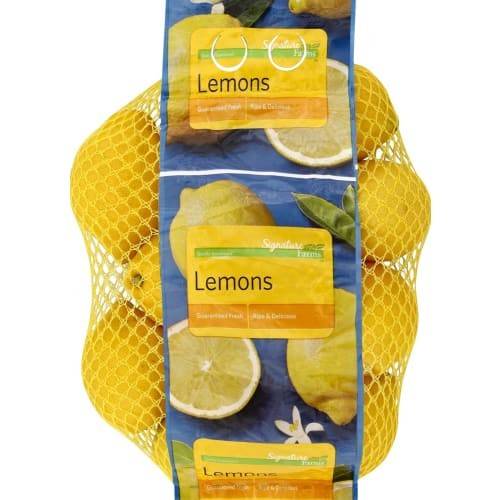 Order Signature Farms · Lemons (2 lbs) food online from Albertsons store, Belgrade on bringmethat.com
