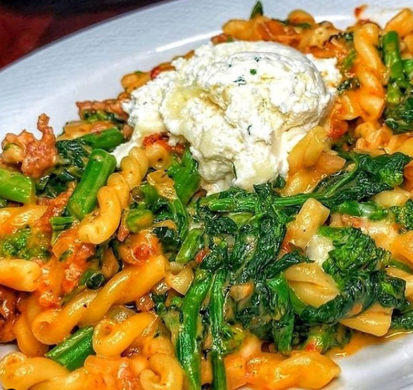 Order Penne Contadina Dish food online from Raimos Pizza Of Amityville store, Amityville on bringmethat.com