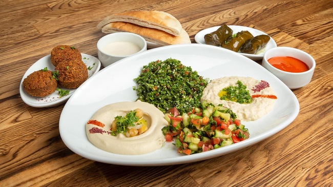 Order Veggie Combo food online from Crave Kabob store, Chicago on bringmethat.com