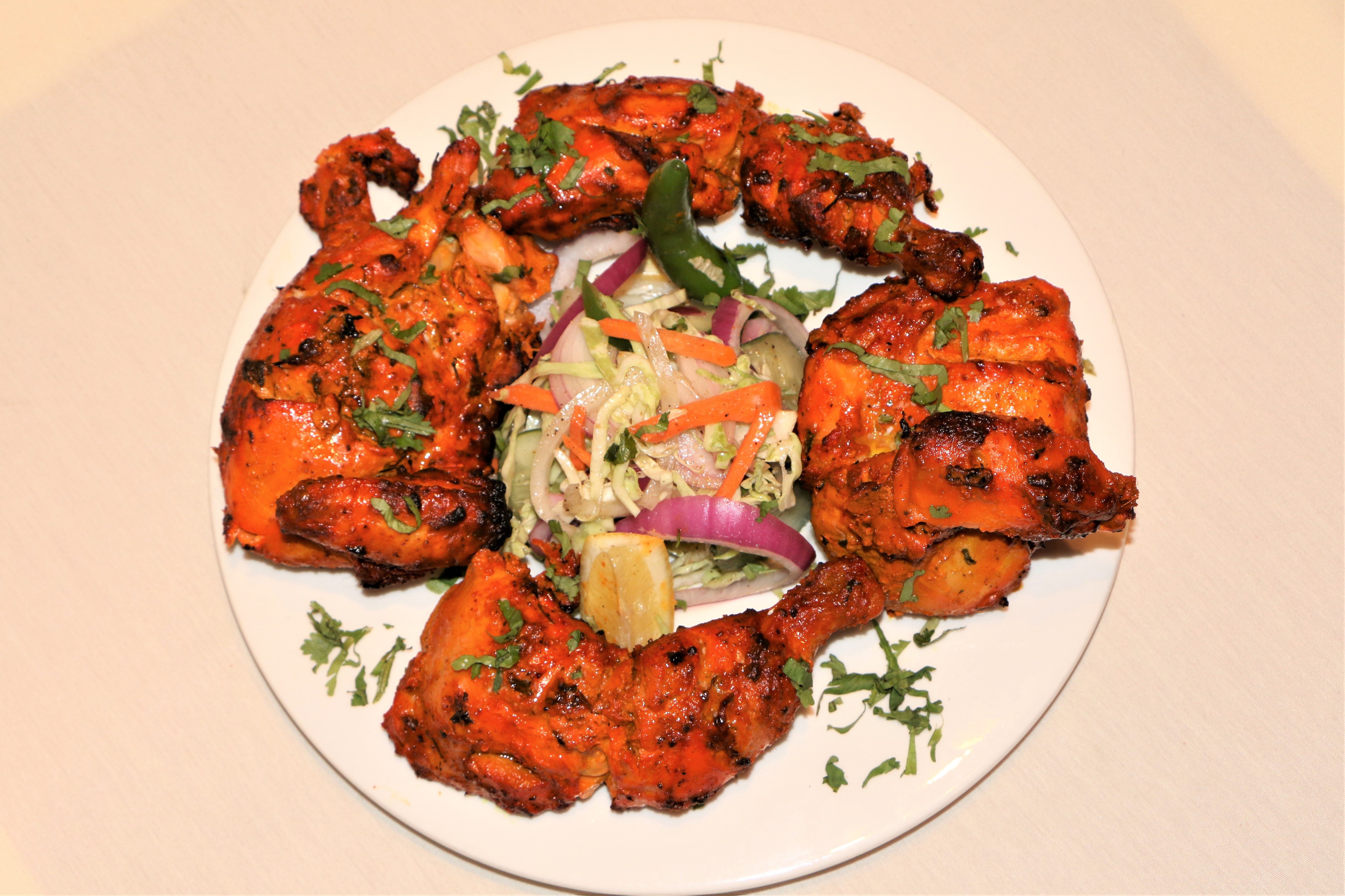 Order Whole Tandoori Chicken food online from Chennai Chimney store, Princeton on bringmethat.com