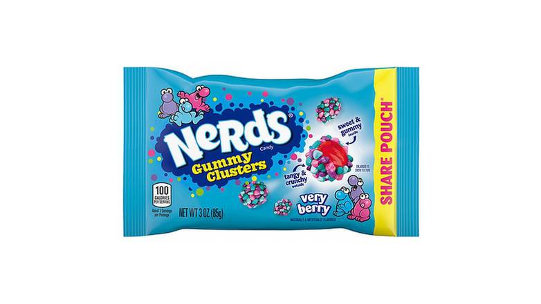 Order Nerds Gummy Clusters Share Pack Very Berry food online from Energy Mart 4 store, Brevard on bringmethat.com