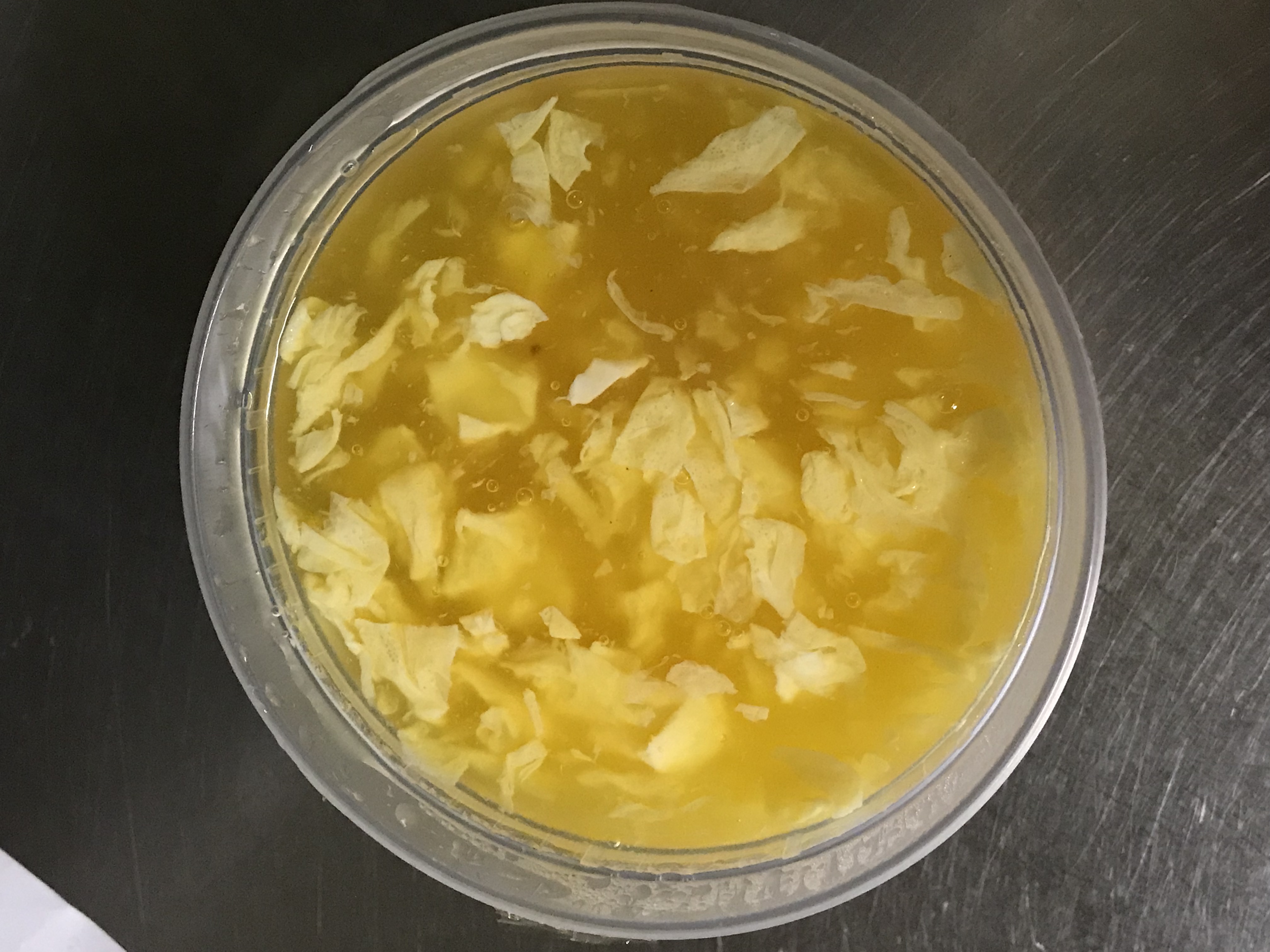 Order 12. Egg Drop Soup food online from Sun Luck Garden store, Cleveland on bringmethat.com