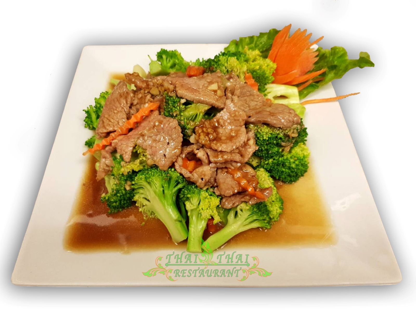 Order E6. Broccoli food online from Thai Thai Restaurant store, Fallbrook on bringmethat.com