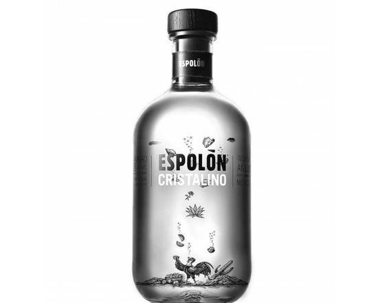 Order  ESPOLON TEQUILA ANEJO CRISTALINO 80 750ml food online from House Of Wine store, New Rochelle on bringmethat.com