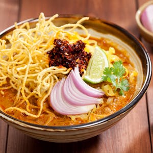Order Khao Soi Noodle Soup food online from Asian thai 2 go store, Dallas on bringmethat.com