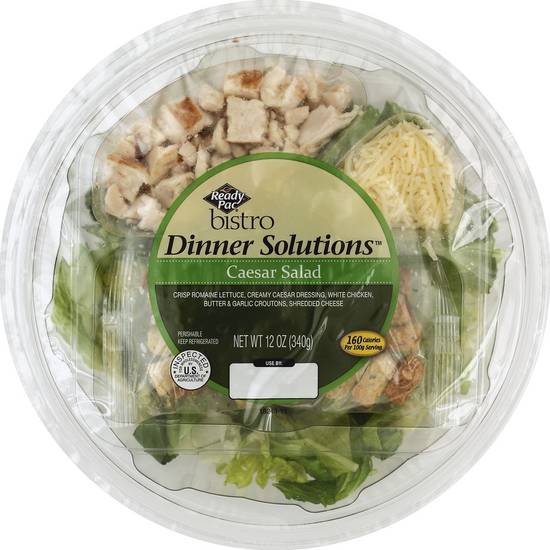Order Ready Pac · Bistro Dinner Solutions Chicken Caesar Salad (12oz) food online from Albertsons store, Highland on bringmethat.com