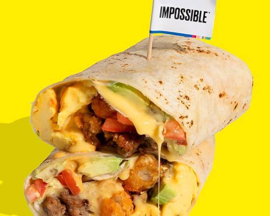 Order (V) IMPOSSIBLE™ BREAKFAST BURRITO food online from The Impossible Shop store, Gaithersburg on bringmethat.com