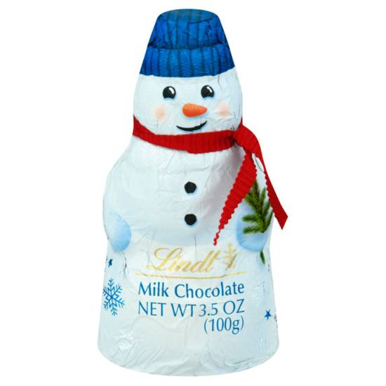 Order Lindt Milk Chocolate Snowman Figure, Chocolate Candy, 3.5 oz. food online from CVS store, BLASDELL on bringmethat.com