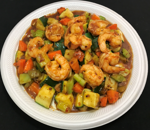 Order Kung Pao Shrimp food online from Red Dragon Express store, Laveen on bringmethat.com