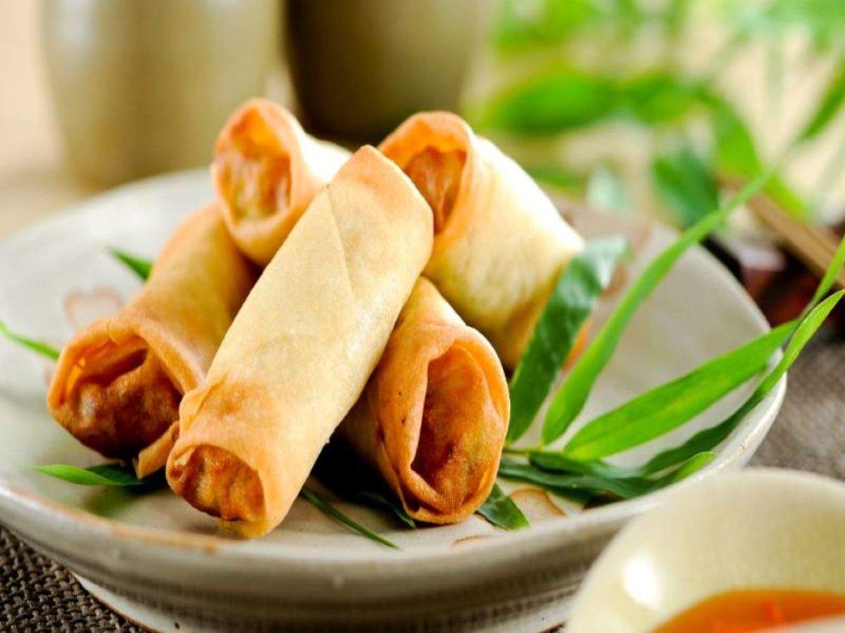 Order 3 Piece Fried Spring Roll food online from Miso Japan store, Goshen on bringmethat.com