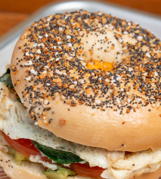 Order Avocado Egg White 510 Cal food online from Manhattan Bagel store, Bayville on bringmethat.com