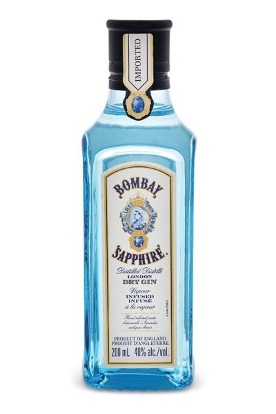Order BOMBAY SAPPHIRE® Gin ( 200 ML ) food online from Friends Liquor store, San Francisco on bringmethat.com