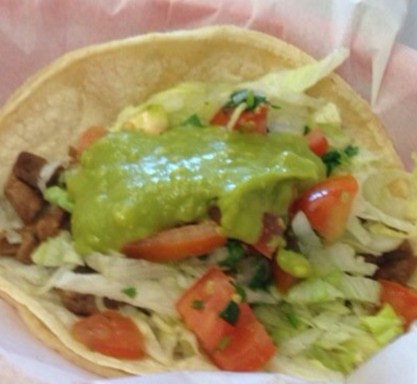 Order Beef Soft Shell Taco food online from Tio's Mexican Food - Day Creek store, Rancho Cucamonga on bringmethat.com