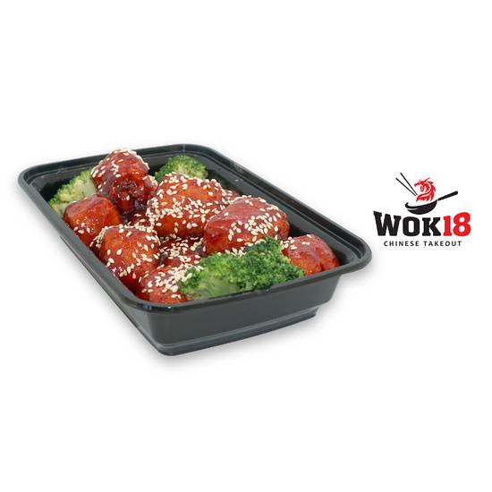 Order Sesame Tofu food online from Wok 18 store, Teaneck on bringmethat.com
