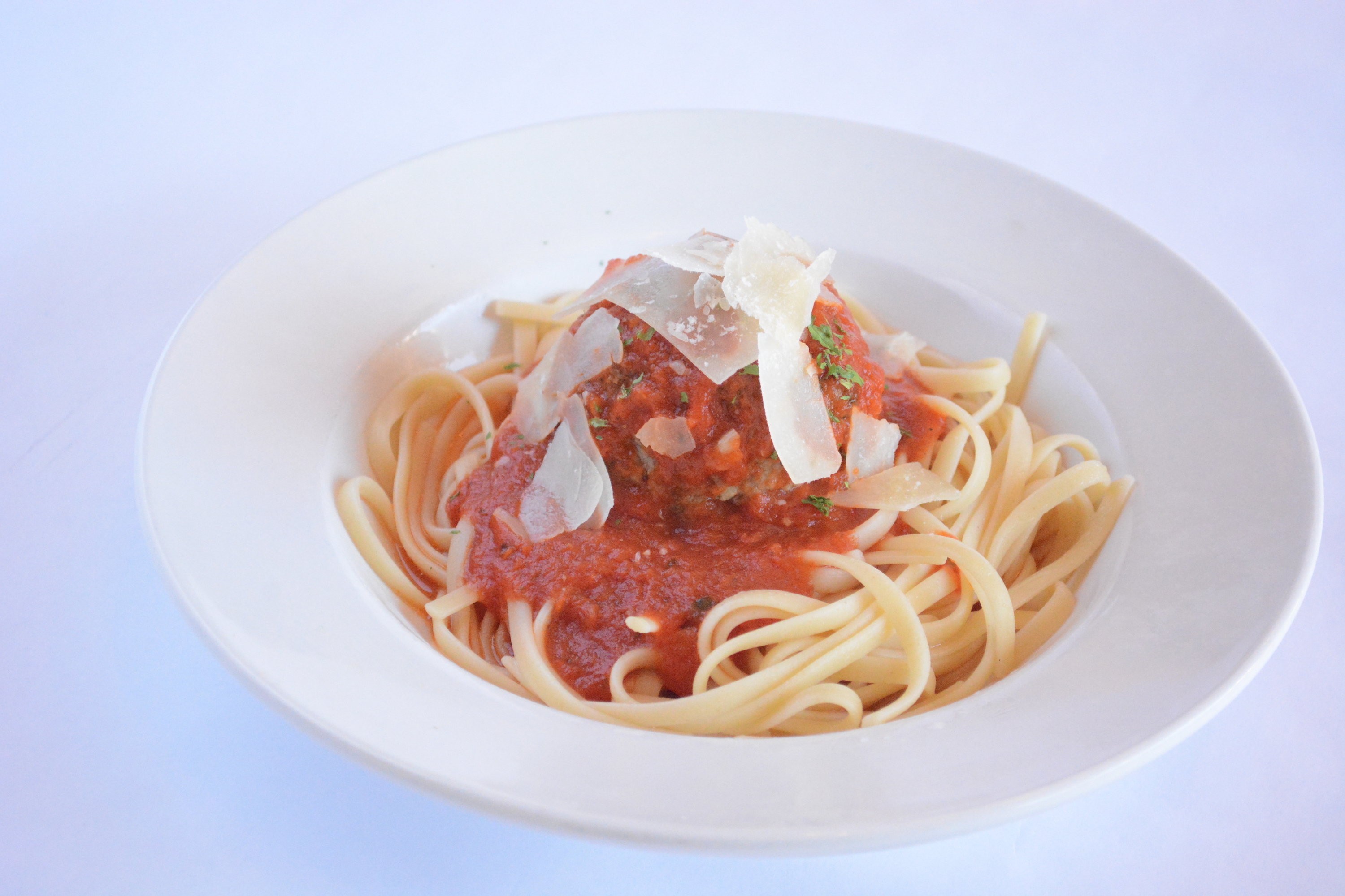 Order Kids Pasta with Meatball food online from Colorado Flatbread Company store, Golden on bringmethat.com