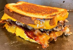 Order The Double Down food online from Nunnu Sandwich Shop store, Monroe on bringmethat.com