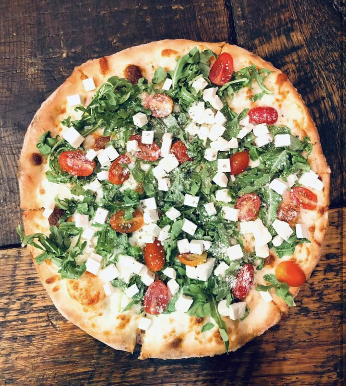 Order Arugula Pizza food online from Fedora Bistro Cafe store, Lawrence Township on bringmethat.com
