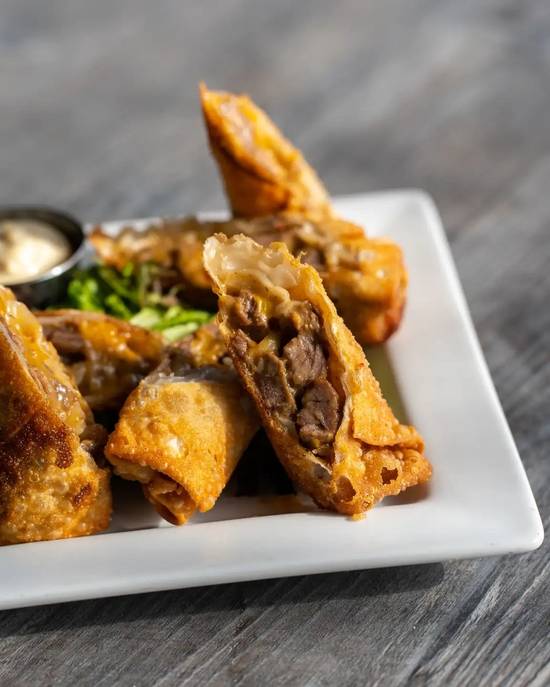 Order Cheesesteak Eggrolls food online from Coughlin Law Kitchen And Ale House store, Pittsburgh on bringmethat.com