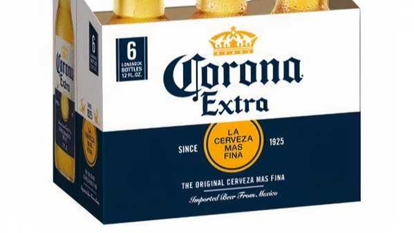 Order Corona Extra 6 Pack 12 oz Bottle food online from Rebel store, Campbell on bringmethat.com