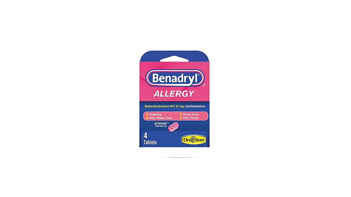 Order Benadryl 4 Pc food online from Extra Mile 2028 store, City of Industry on bringmethat.com