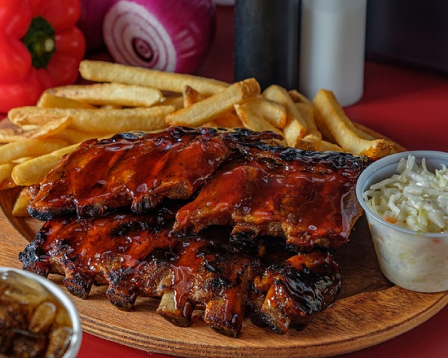 Order 1 Rack Baby Back Ribs food online from Wings To Go store, Feasterville on bringmethat.com