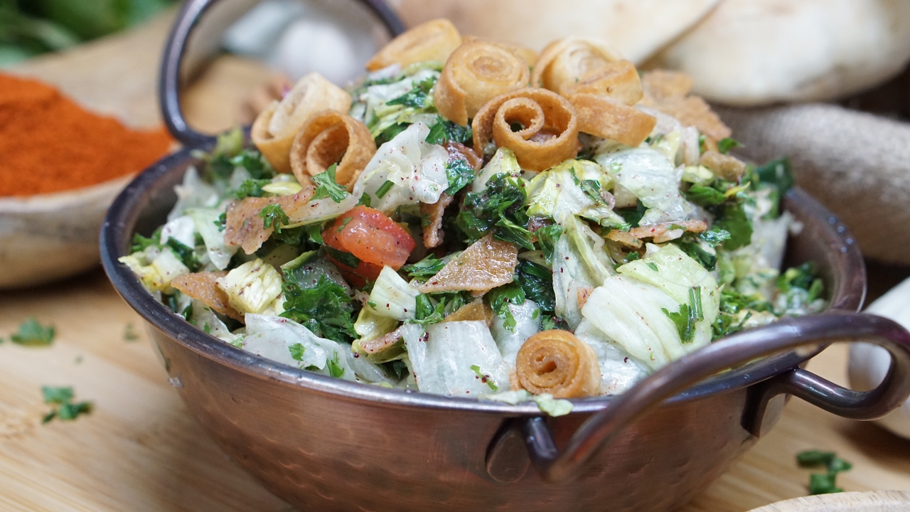 Order Fattoush food online from Al-Ameer Restaurant West store, Dearborn Heights on bringmethat.com