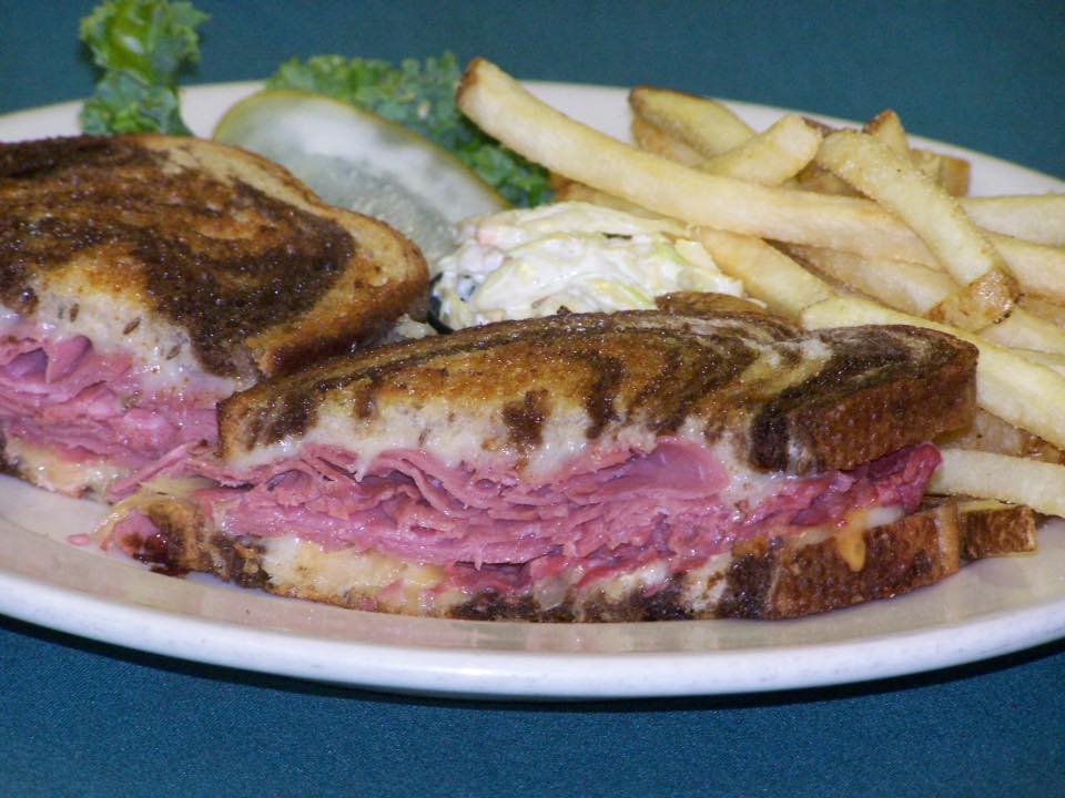 Order The Reuben Sandwich food online from Chessie Restaurant store, Barrington on bringmethat.com