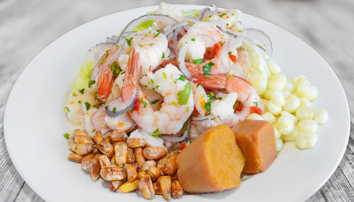 Order Ceviche Mixto food online from Chicken Shack store, Hermosa Beach on bringmethat.com