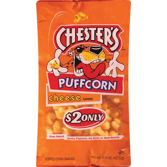 Order Frito-Lay Chester's PuffCorn Puffed Corn Snack Cheese (Bag) food online from Cvs store, PARKERSBURG on bringmethat.com