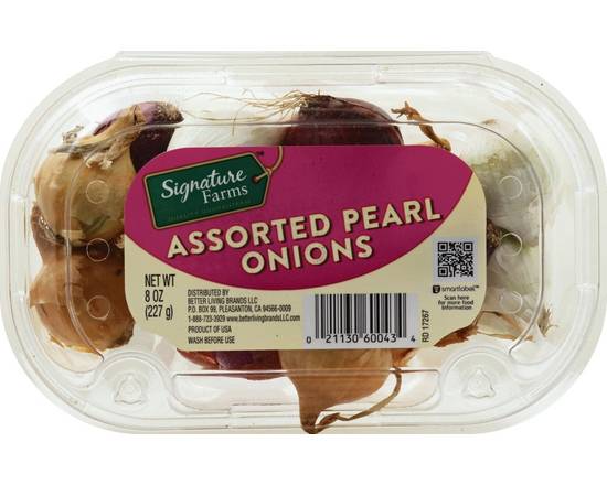 Order Signature Farms · Assorted Pearl Onions (8 oz) food online from Safeway store, Corte Madera on bringmethat.com