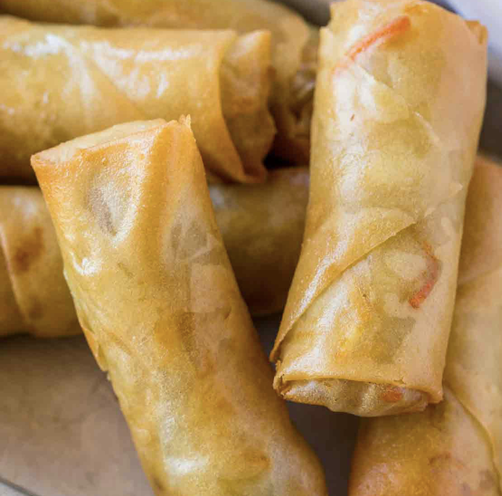 Order 3 Piece Spring Rolls food online from Cuisine of India store, Naperville on bringmethat.com