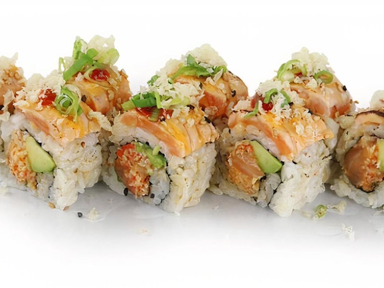 Order Salmon Premium Roll food online from Momiji Sushi Restaurant store, Salem on bringmethat.com