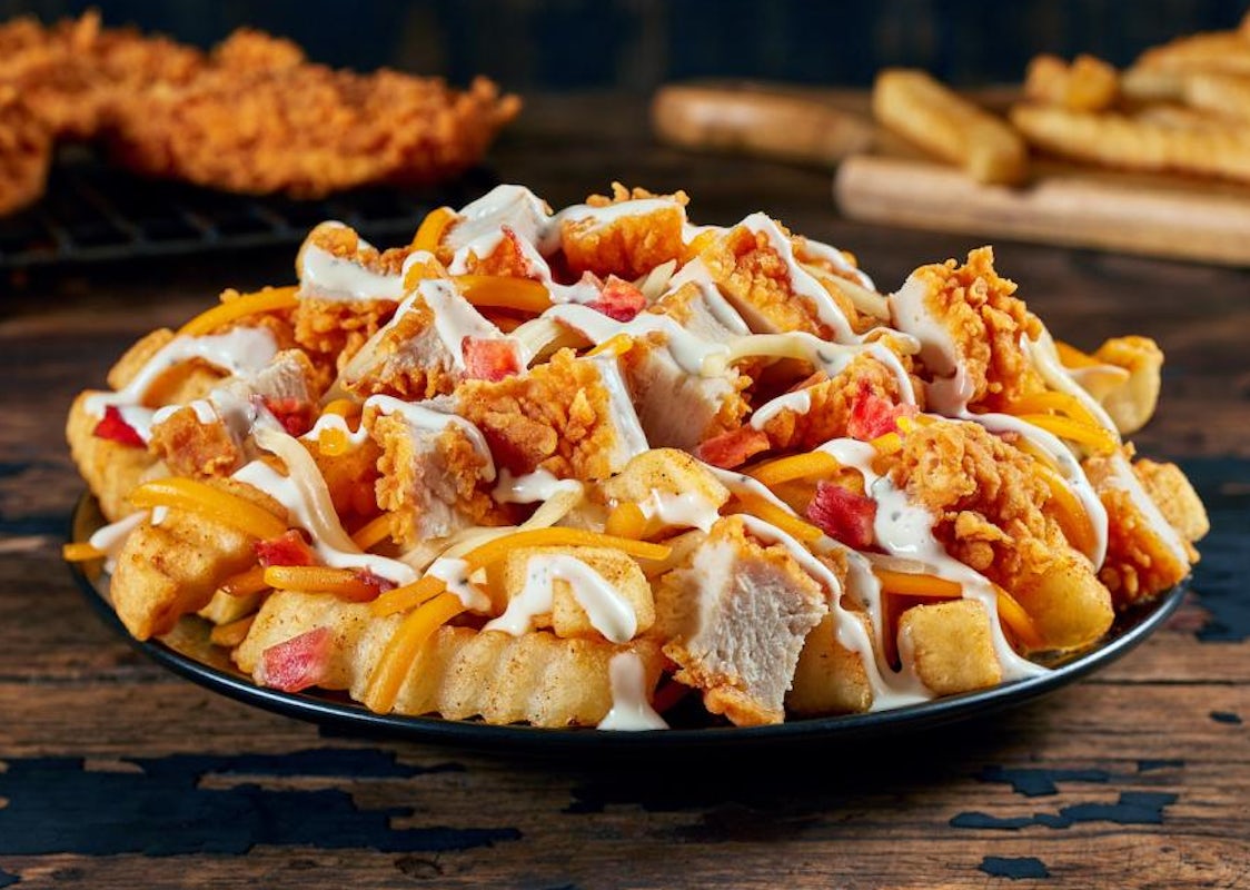 Order Chicken Bacon Ranch Loaded Fries food online from Zaxby store, Athens on bringmethat.com