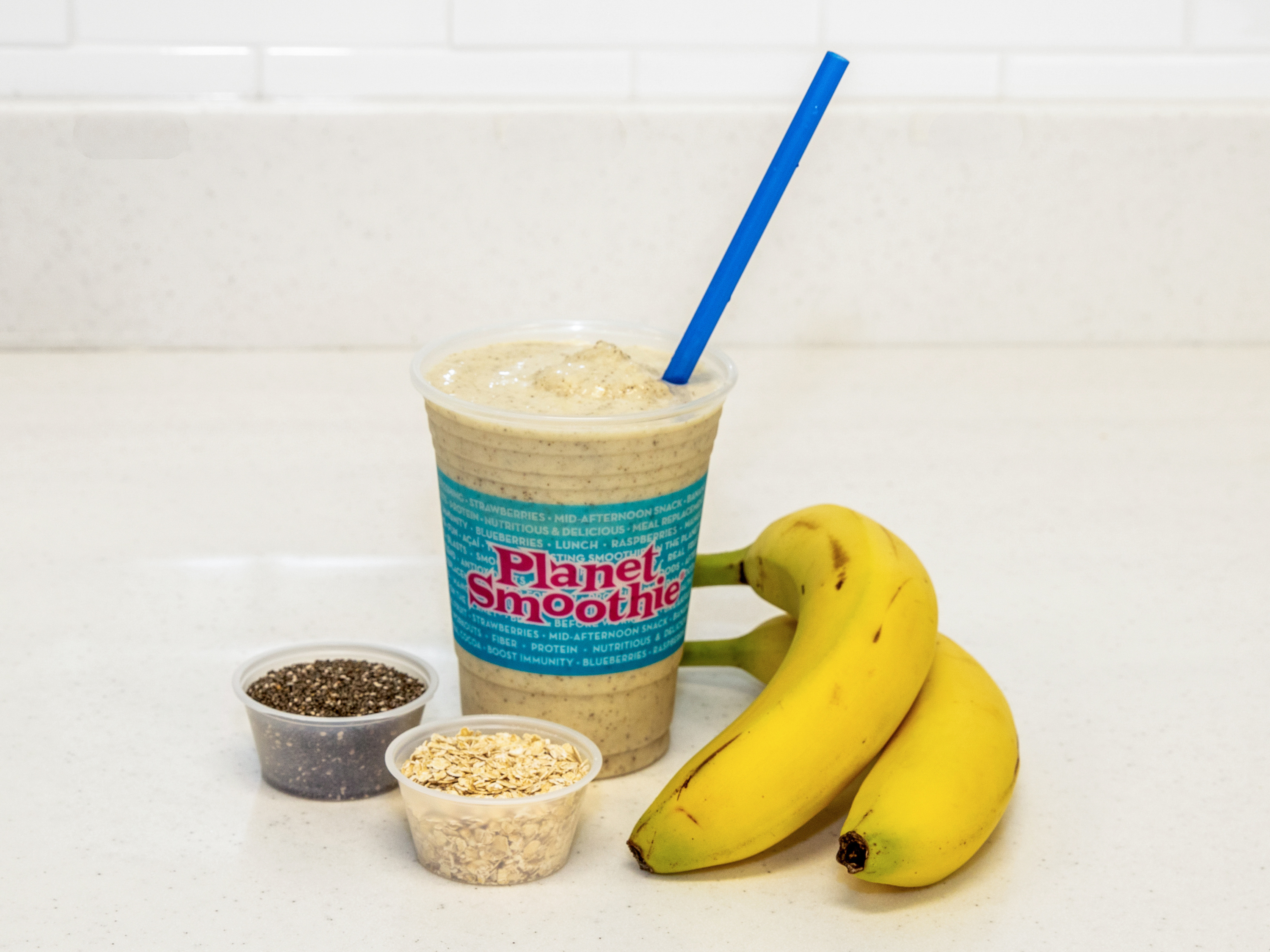 Order PB Power Up Smoothie food online from Planet Smoothie store, Minneapolis on bringmethat.com