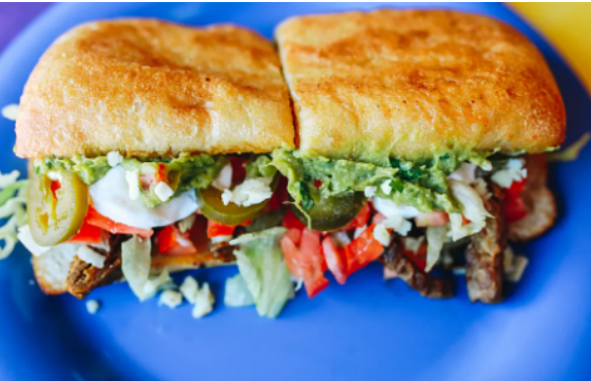 Order Torta food online from Chubby's Tacos store, Durham on bringmethat.com