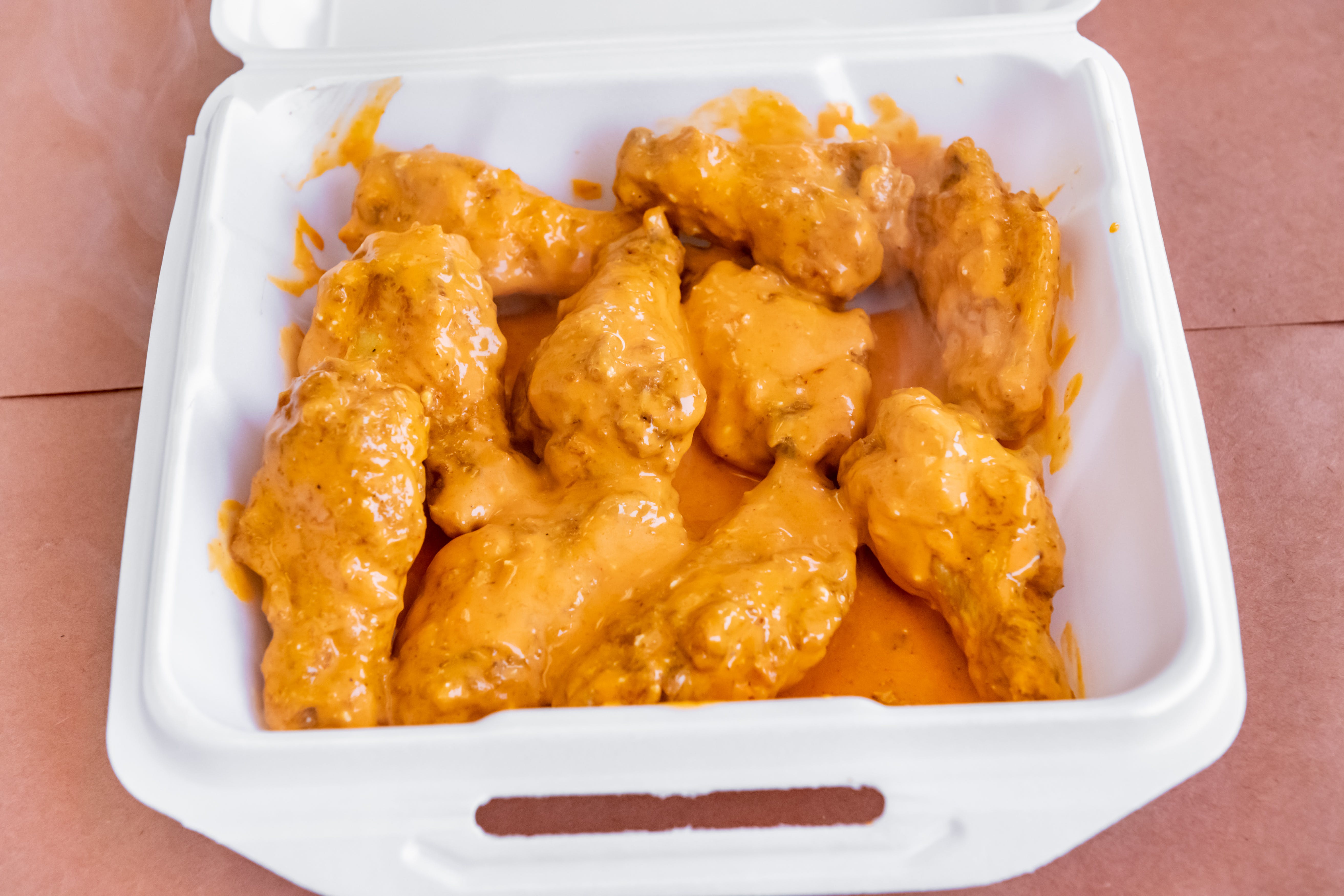 Order Wings - 6 Pieces food online from Renaldo's Apizza & Catering store, Southington on bringmethat.com