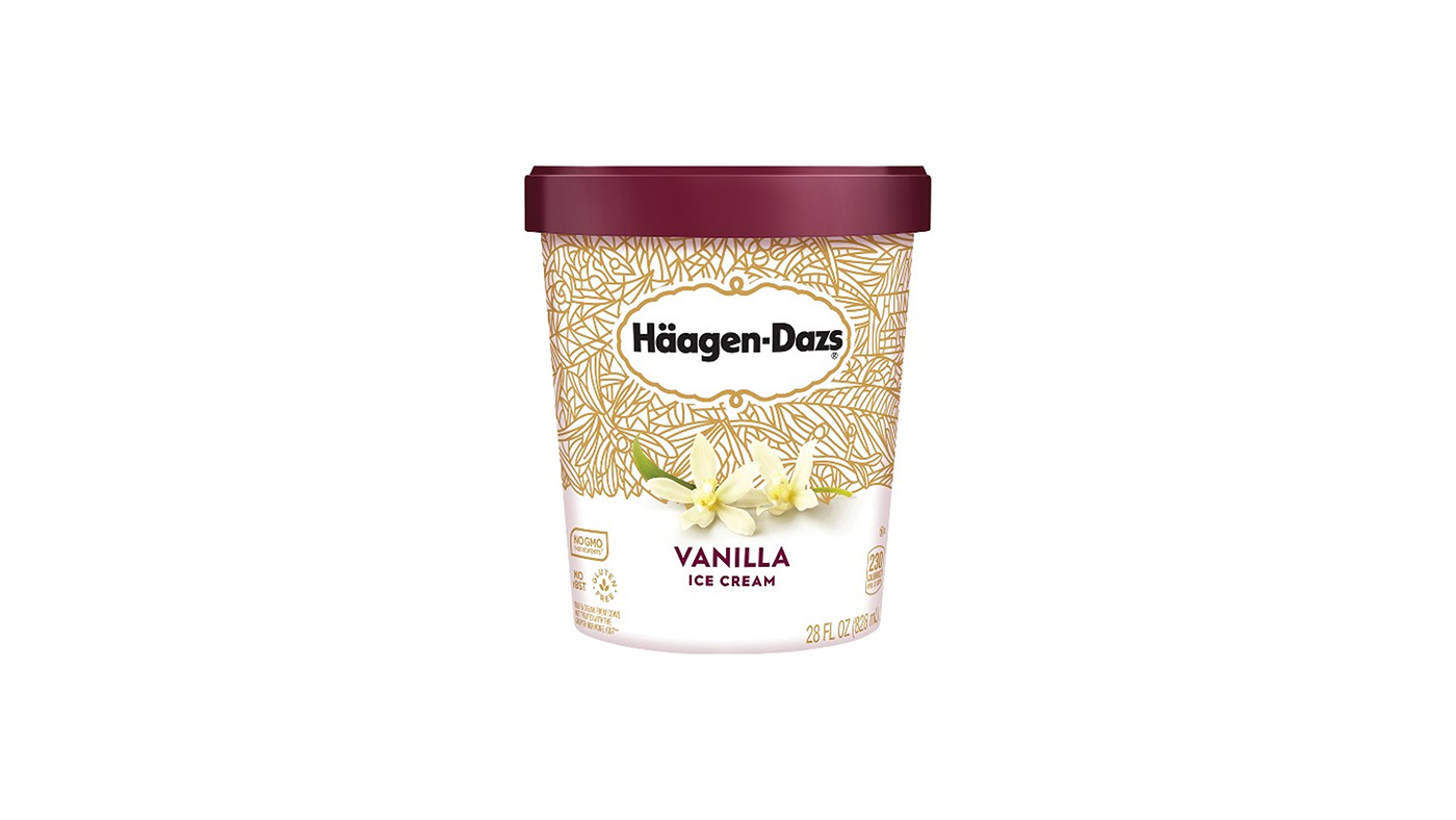 Order Haagen-Dazs Vanilla Pint food online from Extra Mile 3022 store, Lincoln on bringmethat.com