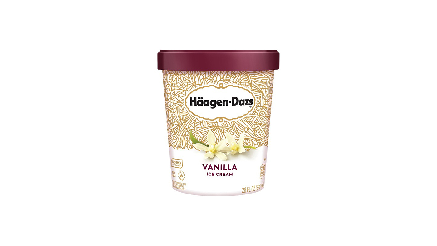 Order Haagen-Dazs Vanilla Pint food online from Chevron Extramile store, Temecula on bringmethat.com