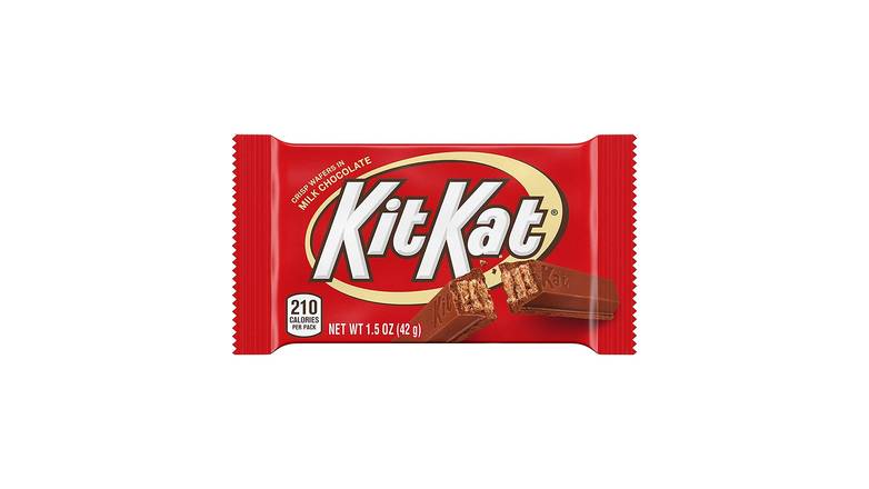 Order Kit Kat Milk Chocolate Wafer Candy Bars food online from Trumbull Mobil store, Trumbull on bringmethat.com